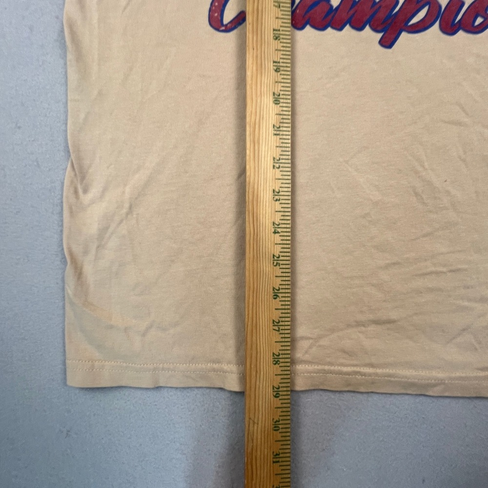 Mitchell & Ness NY Yankees T-Shirt Mens XL Tan 1996 World Series Champions - Picture 4 of 14
